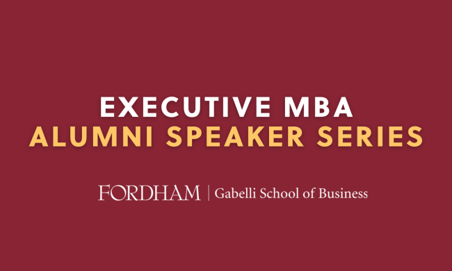 EMBA Alumni Fall Virtual Speaker Series to Offer an Inspirational Line-up of Highly Successful Graduates