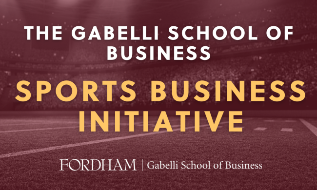 Gabelli School Launches “DEI and Sports” Speaker Series