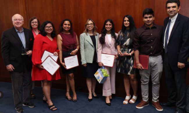 Class of 2023 Specialized Masters and M.B.A. Award Winners Celebrate at the Gabelli School Graduate Awards Ceremony
