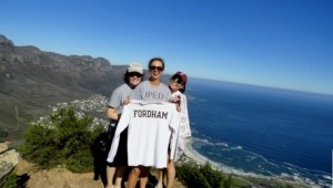 Fordham University students take part in the Ubuntu study-abroad program in South Africa. (Photo courtesy of the International and Study Abroad Programs)