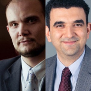 From left, Associate Professor Sertan Kabadayi and Assistant Professor Mohammad Nejad combined on research into introductory pricing by financial services companies.
